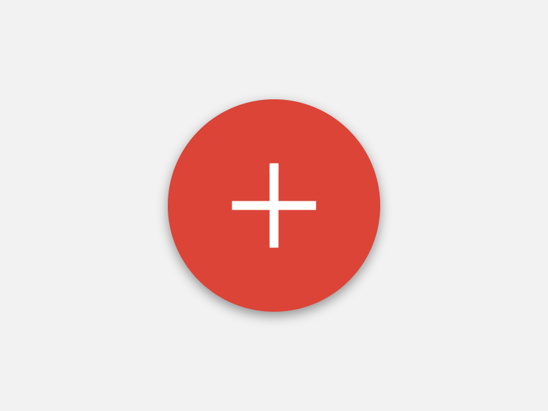 A plus symbol inside a circle transforming into a pencil icon and back to a plus.