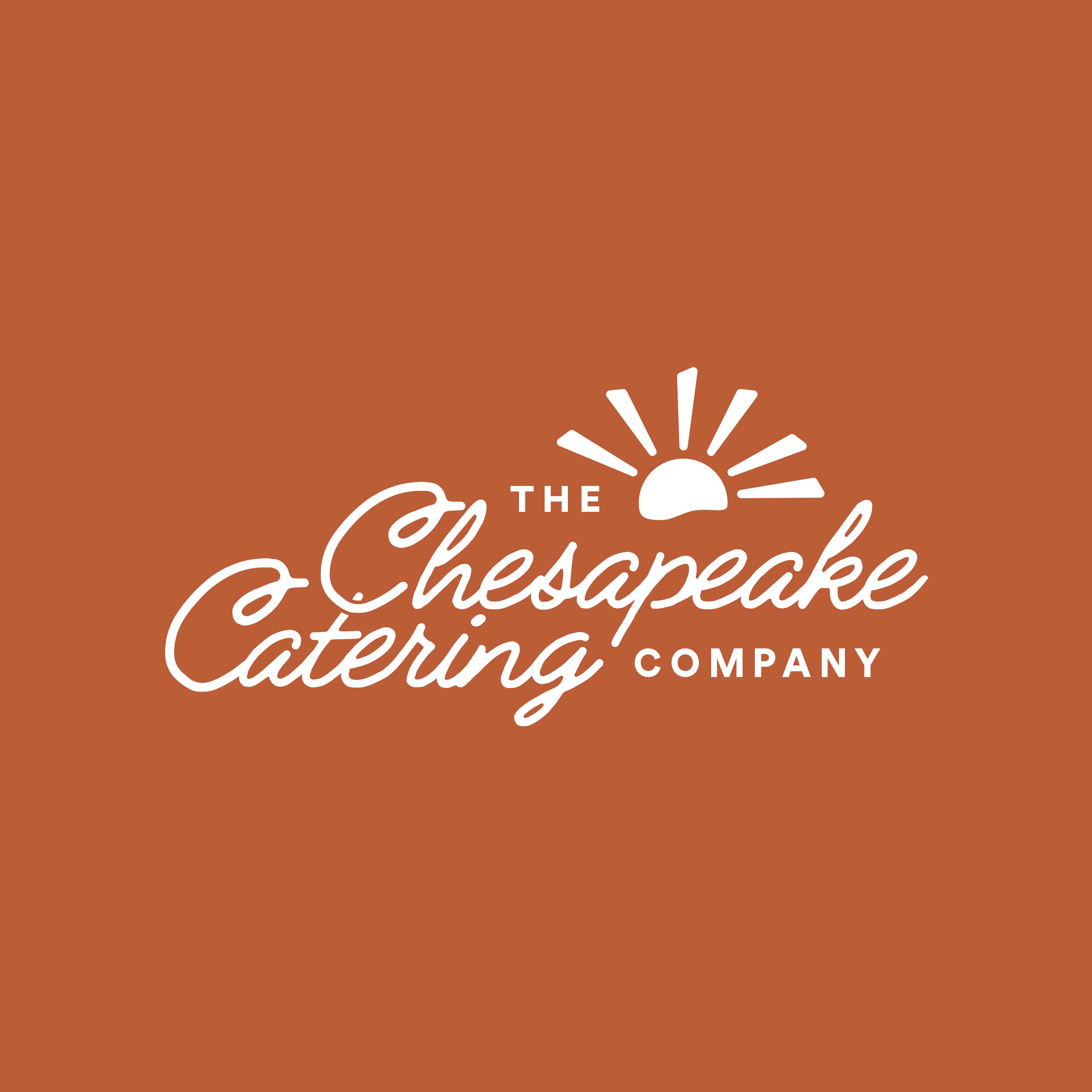 Logo for the Chesapeake Catering Company.