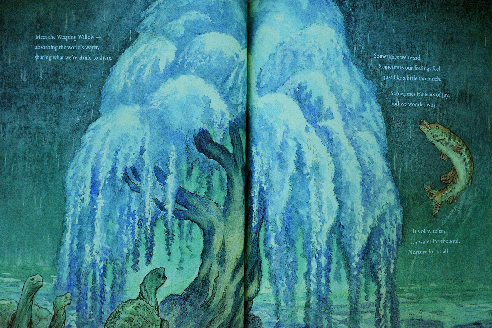 Page from the A Tree Like Me book